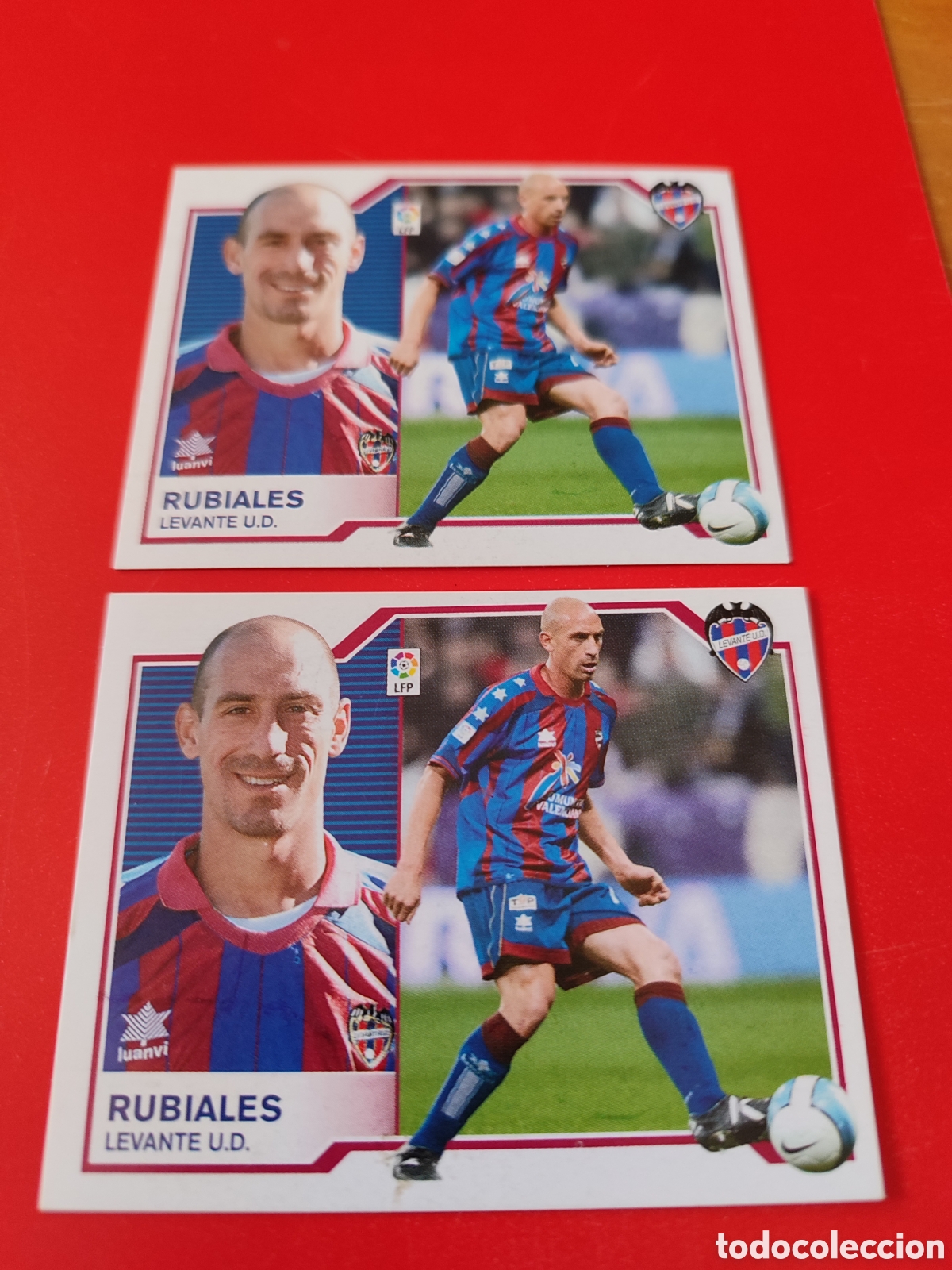 Cromos de f&uacute;tbol: Lote 2 Rubiales Este 07-08 - Foto 2