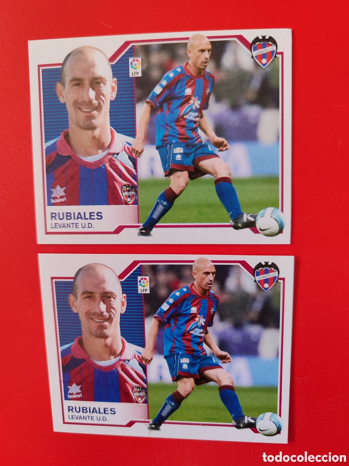Cromos de f&uacute;tbol: Lote 2 Rubiales Este 07-08 - Foto 3