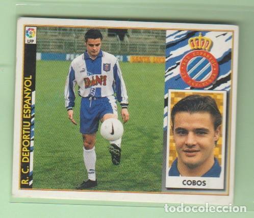 Cromos de f&uacute;tbol: EDICIONES ESTE 1997 1998 97 98 R.C.D ESPANYOL COBOS - Foto 1