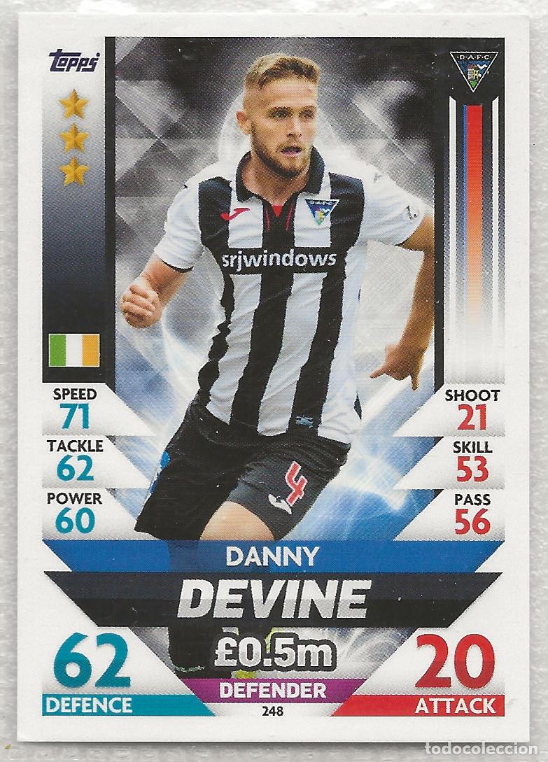 Cromos de f&uacute;tbol: 248 Devine Match Attax SPFL 18-19 - Foto 1