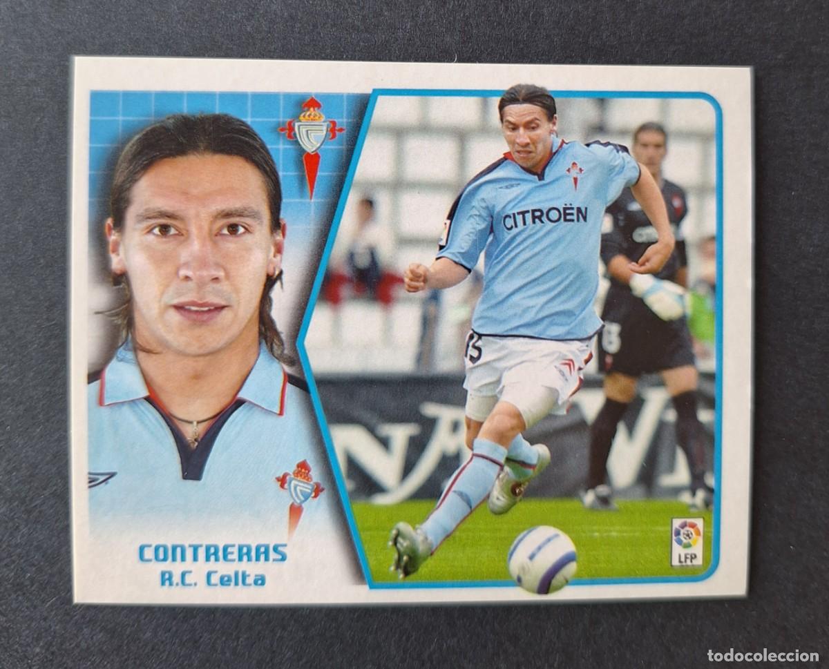 Fu&szlig;ball-Sticker: CONTRERAS R.C.CELTA LIGA ESTE 2005/2006 05 06 NUNCA PEGADO - SIN PEGAR