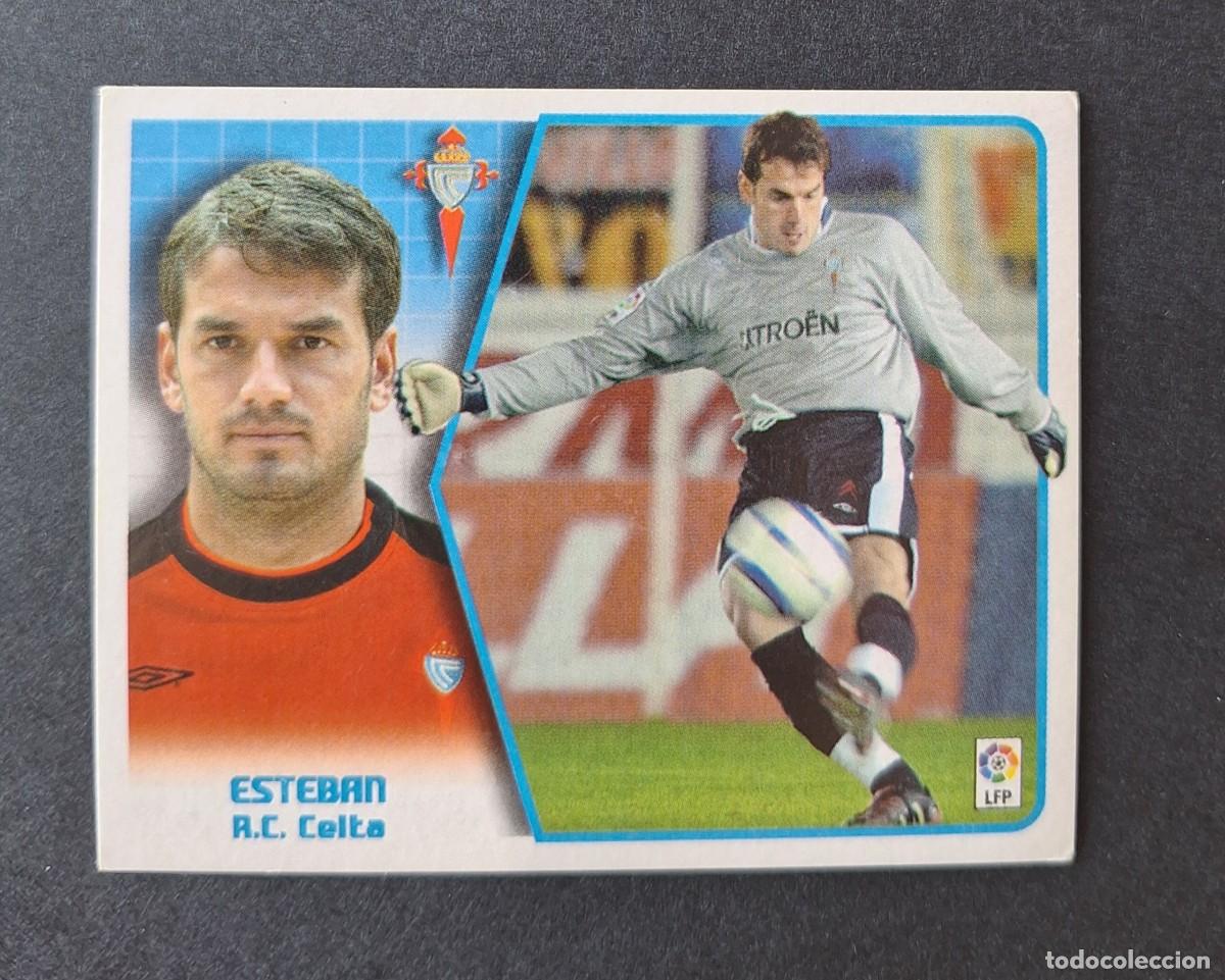 Fu&szlig;ball-Sticker: ESTEBAN R.C.CELTA LIGA ESTE 2005/2006 05 06 NUNCA PEGADO - SIN PEGAR