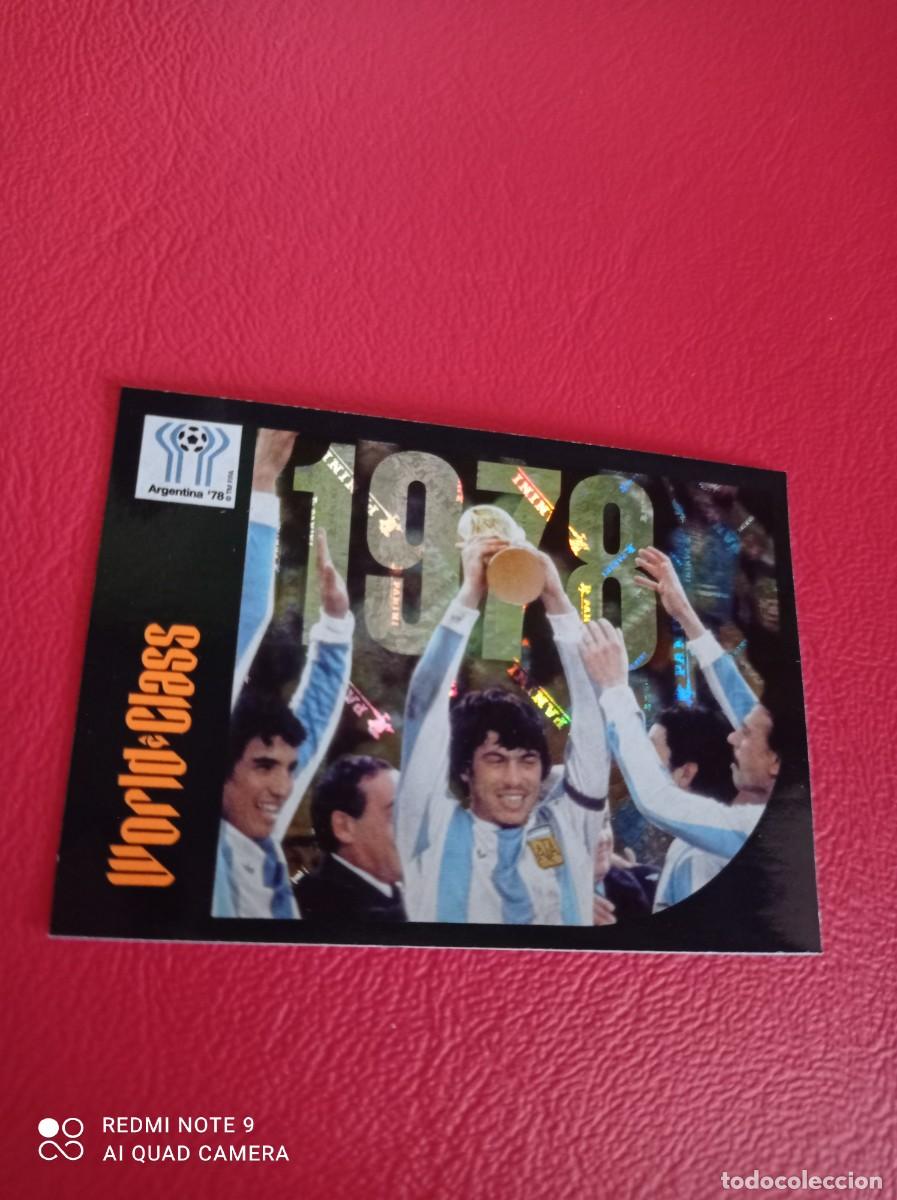Cromos de Futebol: WORLD CLASS 2024 STICKER PANINI N&deg;15 MUNDIAL ARGENTINA 78 NUEVO SIN PEGAR