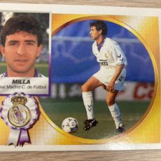 Cromos de Fútbol: MILLA REAL MADRID LIGA ESTE 1994/95 94 95 NUNCA PEGADO SIN PEGAR