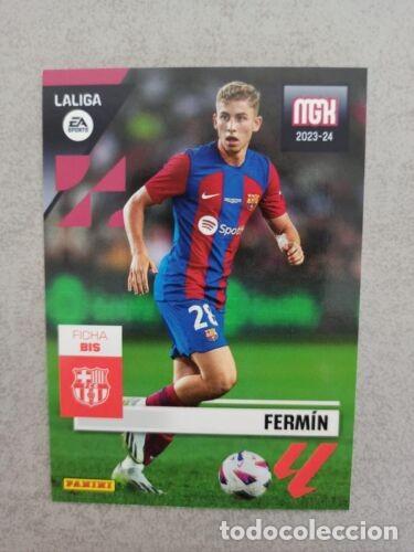 Carte Panini FERMIN RC N°106 BIS - Barcelone La Liga 2023-24 - Rookie - Très Bon état