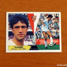 Cromos de Fútbol: SEVILLA - ÁLVAREZ - EDICIONES ESTE LIGA 1987-1988, 87-88 - CROMO NUNCA PEGADO