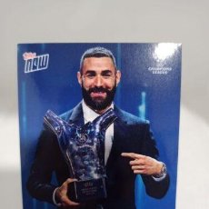 Cromos de Fútbol: #4 BENZEMA 25/08/22 TOPPS NOW UCL ”WINS UEFA MEN´S PLAYER OF THE YEAR” 1/1126