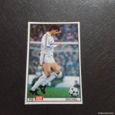 Cromos de Fútbol: 112 MICHEL REAL MADRID AS 1986 1987 CROMO FUTBOL LIGA 86 87 - SIN PEGAR - A51 PG2