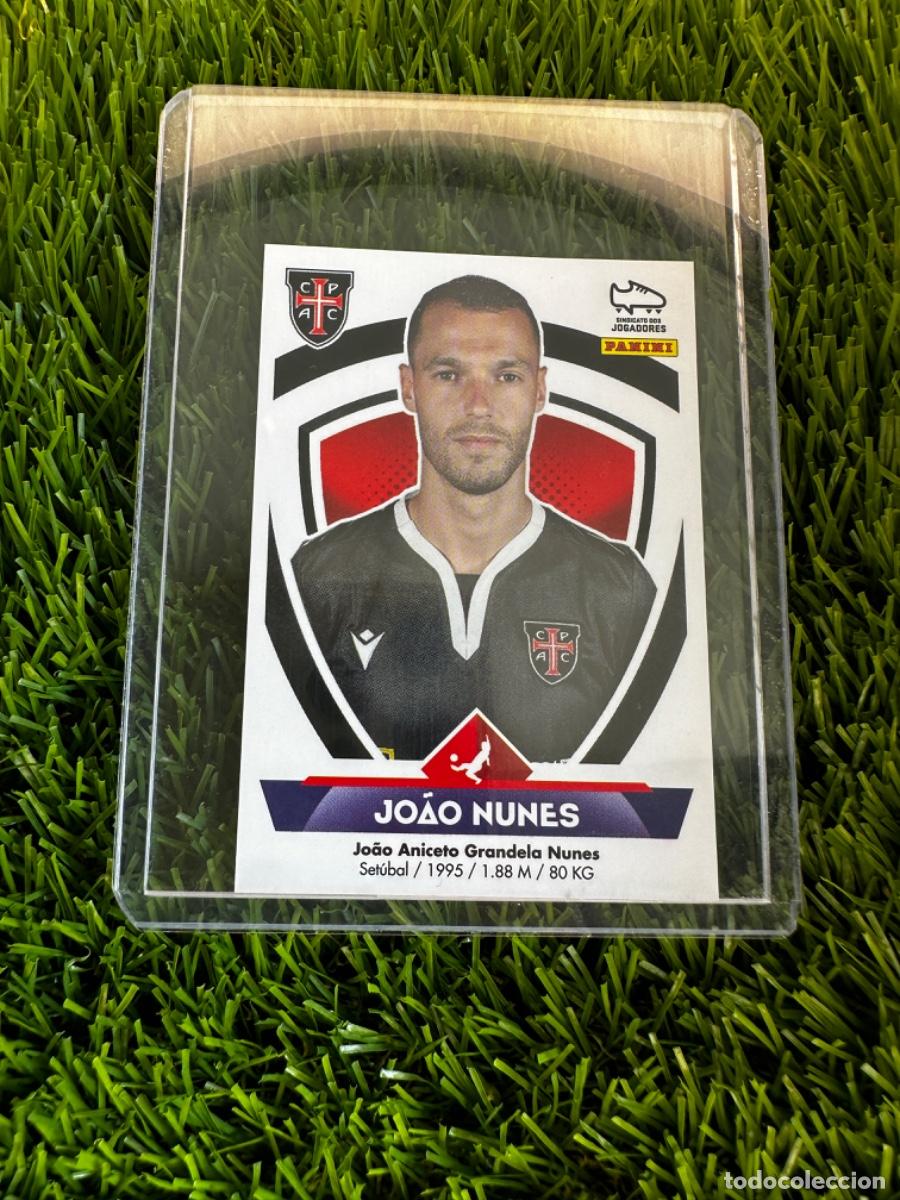 Figurine di Calcio: N&ordm; 101 Joao Nunes Casa Pia Futebol 22 23 Stickers Liga Portuguesa
