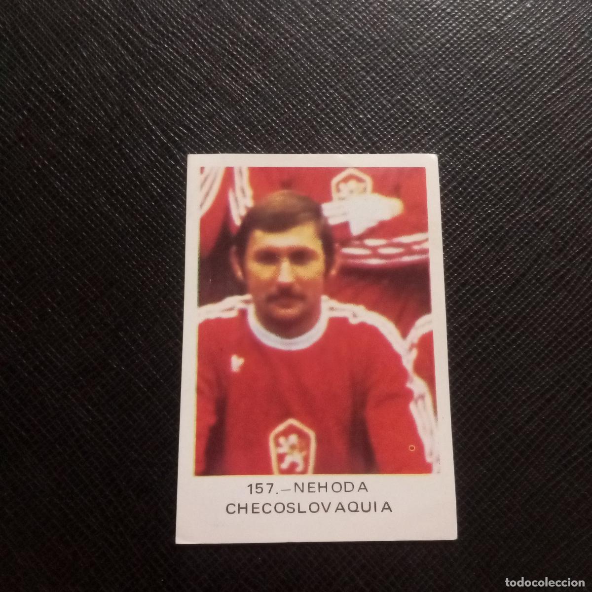 Cromos de f&uacute;tbol: 157 NEHODA CHECOSLOVAQUIA VENLICO 1982 MUNDIAL ESPA&Ntilde;A CROMO FUTBOL 82 - SIN PEGAR - A20 PG46 VERSION