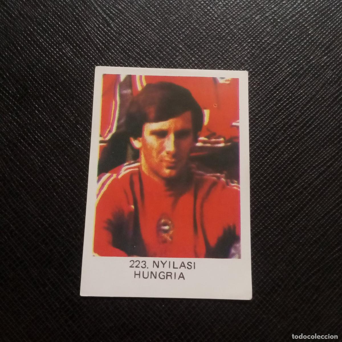 Cromos de F&uacute;tbol: 223 NYILASI HUNGRIA VENLICO 1982 MUNDIAL ESPA&Ntilde;A CROMO FUTBOL 82 - SIN PEGAR - A20 PG64