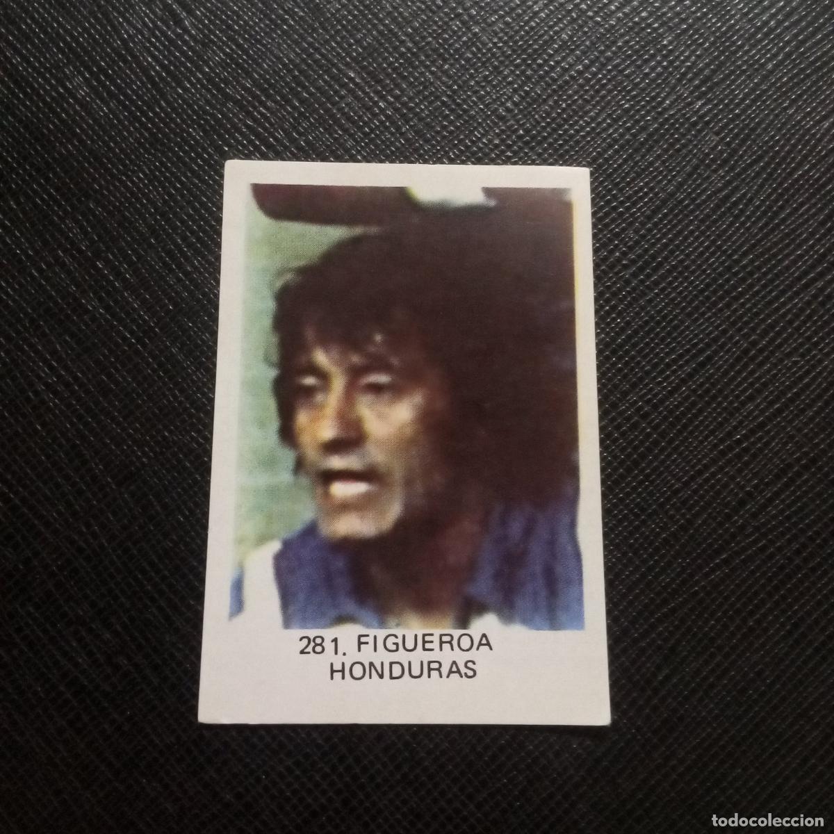 Cromos de F&uacute;tbol: 281 FIGUEROA HONDURAS VENLICO 1982 MUNDIAL ESPA&Ntilde;A CROMO FUTBOL 82 - SIN PEGAR - A20 PG73