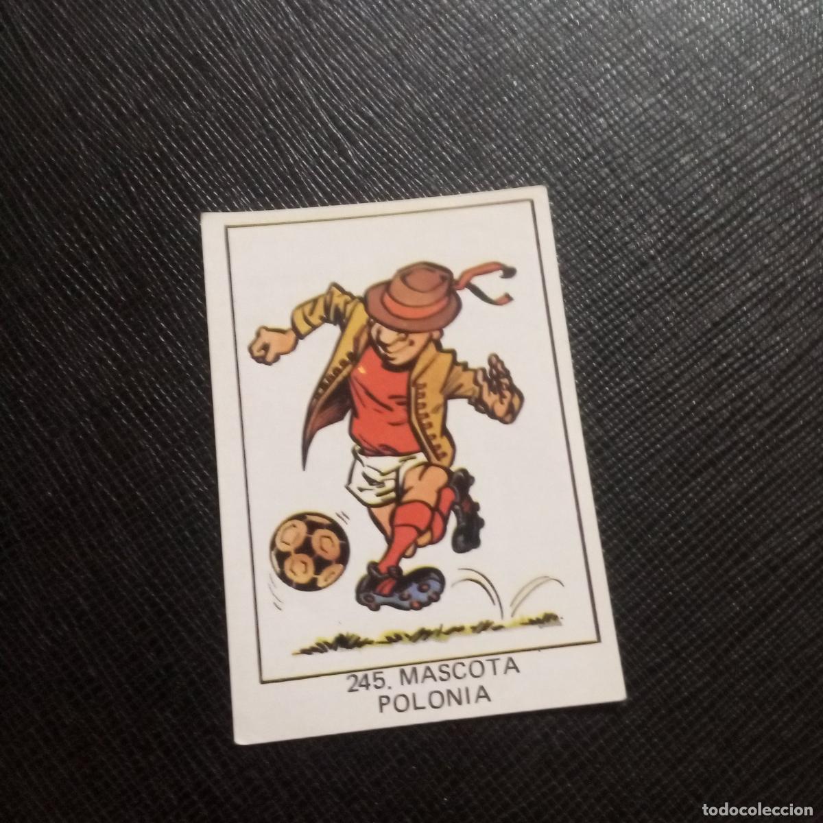 Cromos de f&uacute;tbol: 245 POLONIA MASCOTA VENLICO 1982 MUNDIAL ESPA&Ntilde;A CROMO FUTBOL 82 - SIN PEGAR - A20 PG109