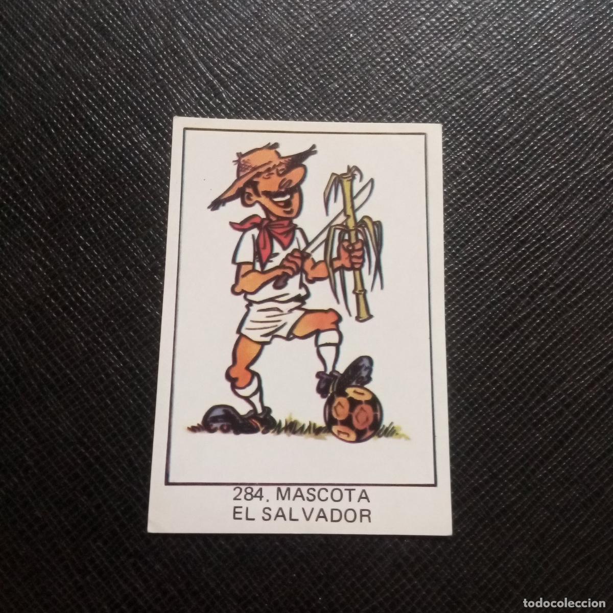 Cromos de F&uacute;tbol: 284 MASCOTA EL SALVADOR VENLICO 1982 MUNDIAL ESPA&Ntilde;A CROMO FUTBOL 82 - SIN PEGAR - A20 PG116