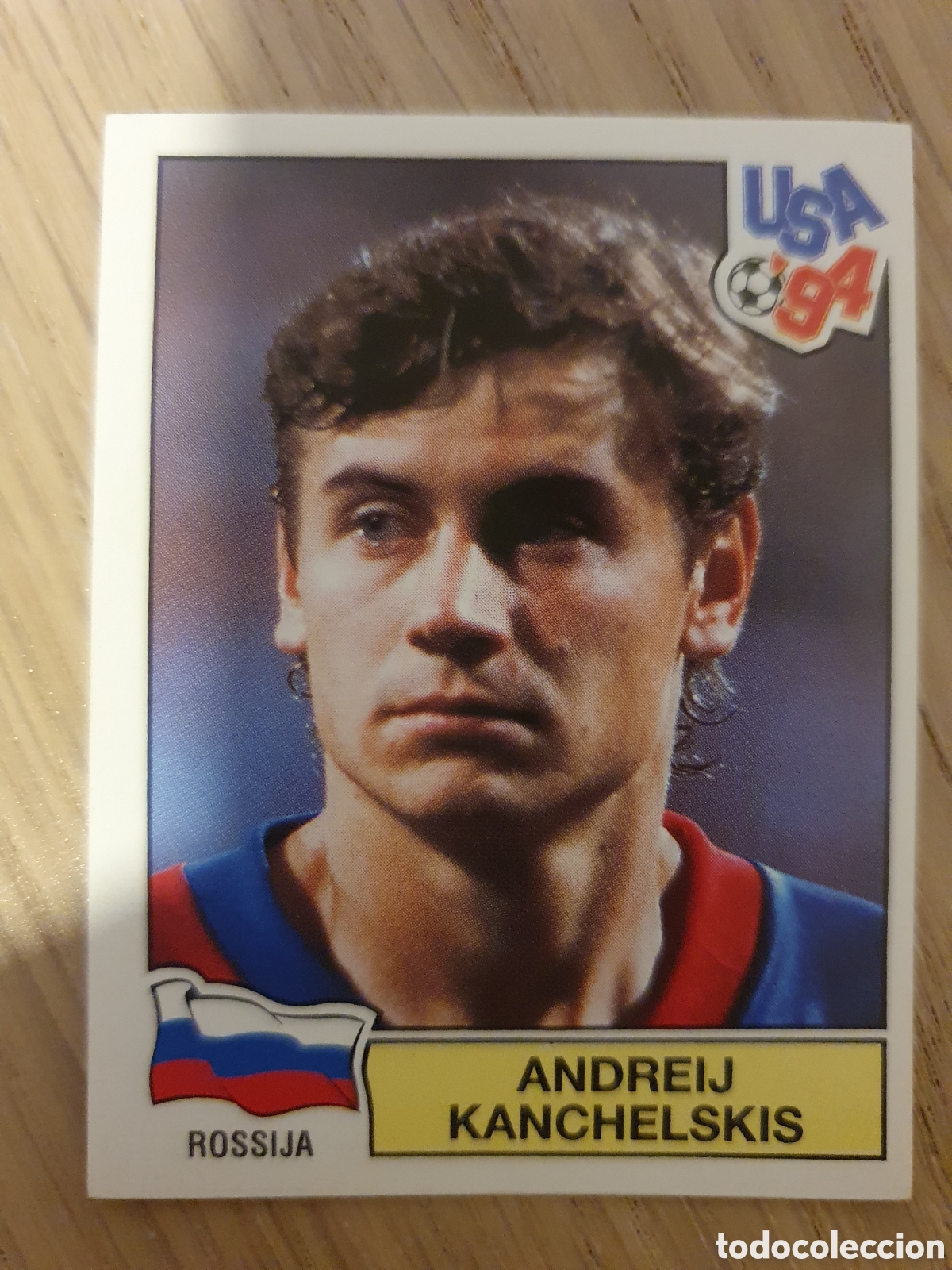 Cromos de f&uacute;tbol: Cromo panini, mundial 1994 - Foto 1