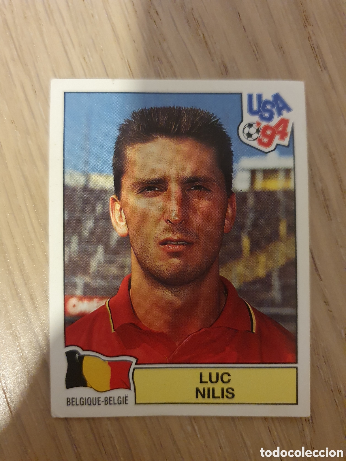 Cromos de f&uacute;tbol: Cromo panini, mundial 1994 - Foto 1