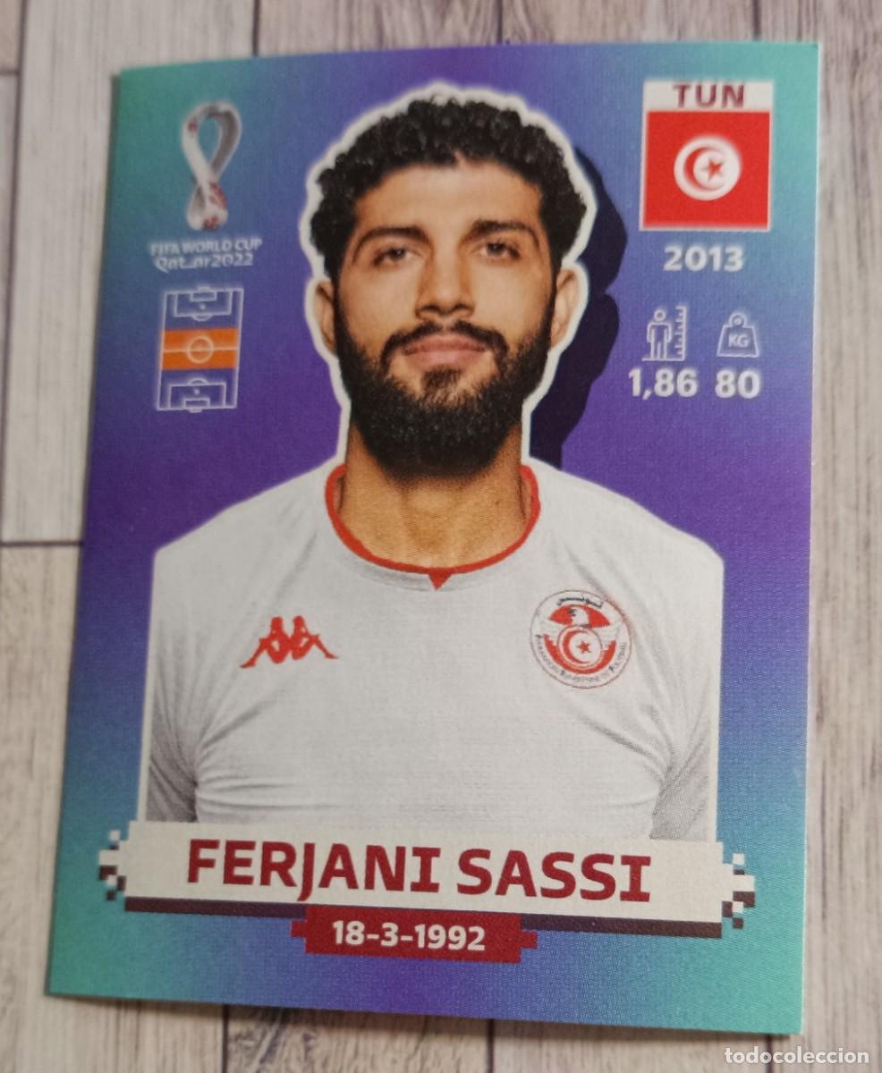 Cromos de f&uacute;tbol: TUN15 SASSI TUNEZ TUN 15 STICKER PANINI MUNDIAL 2022 WORLD CUP QATAR COPA MUNDO