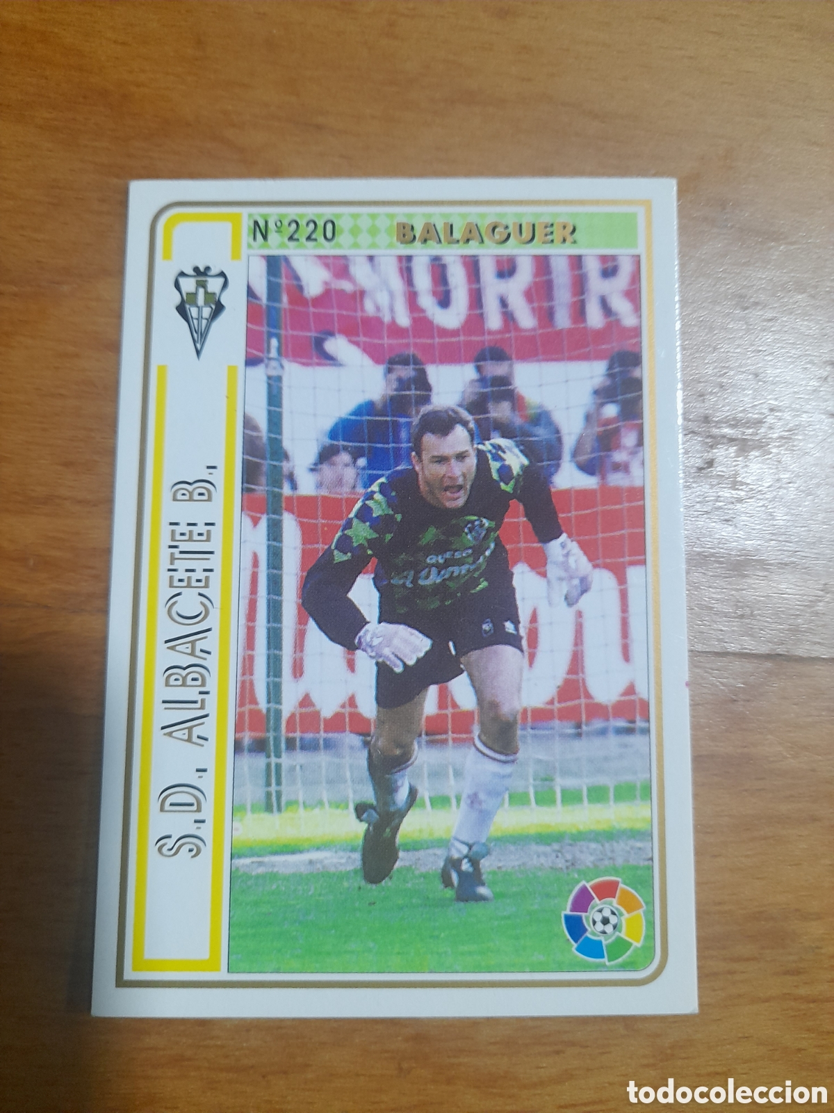 Cromos de F&uacute;tbol: N&deg;220 Balsguer MUNDICROMO 94/95 liga 1994/1995