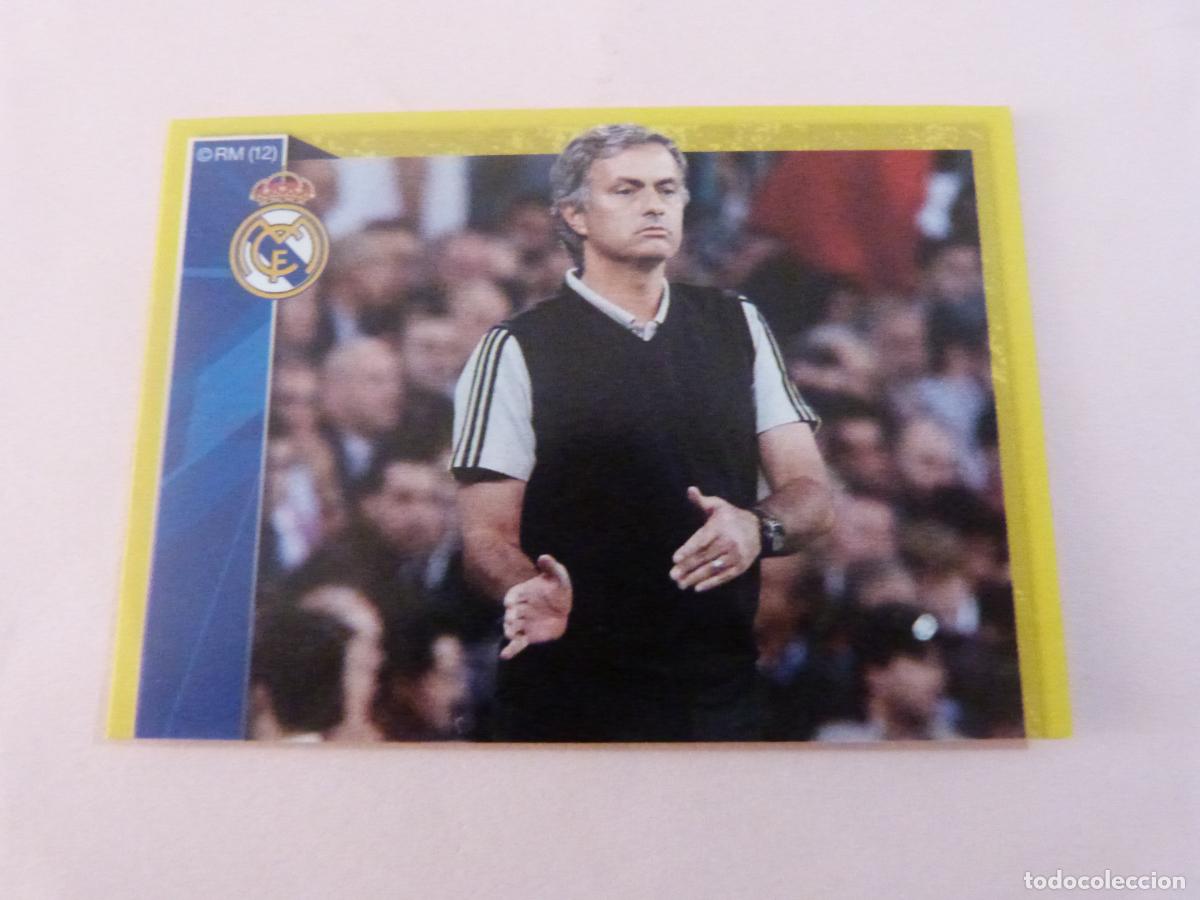 Cromos de f&uacute;tbol: CROMO FUTBOL MOURINHO REAL MADRID C.F. SIN PEGAR N&ordm; 25 ALBUM REAL MADRID C.F. 2011-2012/11-12 PANINI