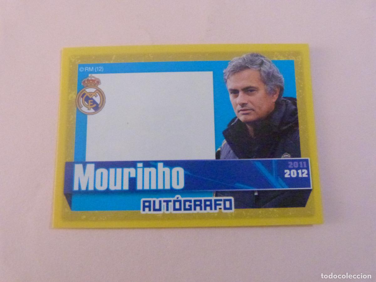 Cromos de f&uacute;tbol: CROMO FUTBOL MOURINHO REAL MADRID C.F. SIN PEGAR N&ordm; 29 ALBUM REAL MADRID C.F. 2011-2012/11-12 PANINI