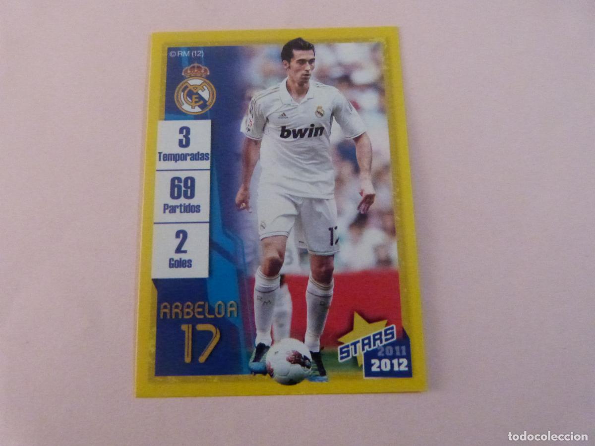 Cromos de F&uacute;tbol: CROMO FUTBOL ARBELOA REAL MADRID C.F. SIN PEGAR N&ordm; 45 ALBUM REAL MADRID C.F. 2011-2012/11-12 PANINI