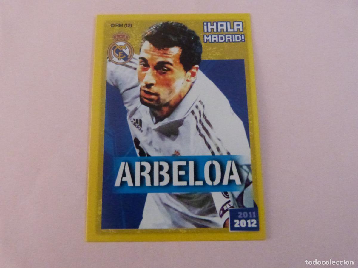Figurine di Calcio: CROMO FUTBOL ARBELOA REAL MADRID C.F. SIN PEGAR N&ordm; 46 ALBUM REAL MADRID C.F. 2011-2012/11-12 PANINI