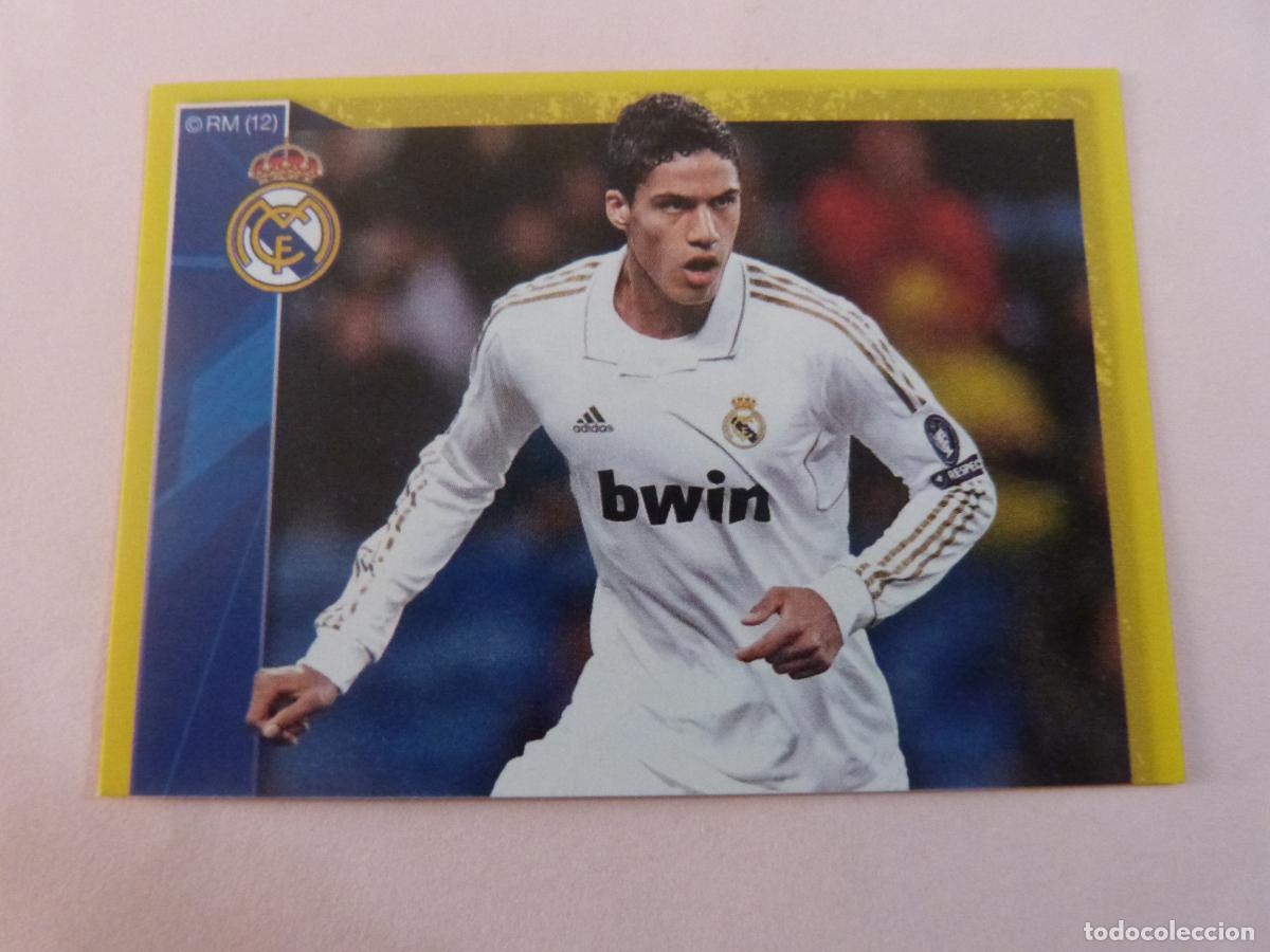 Cromos de f&uacute;tbol: CROMO FUTBOL VARANE REAL MADRID C.F. SIN PEGAR N&ordm; 73 ALBUM REAL MADRID C.F. 2011-2012/11-12 PANINI