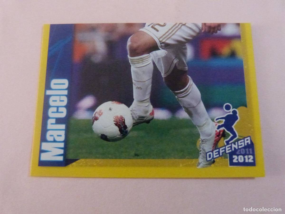 Cromos de Futebol: CROMO FUTBOL MARCELO REAL MADRID C.F. SIN PEGAR N&ordm; 80 ALBUM REAL MADRID C.F. 2011-2012/11-12 PANINI