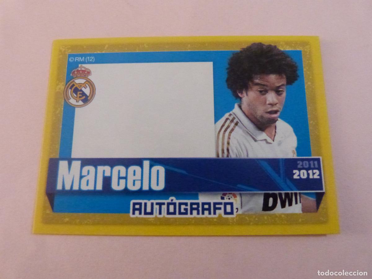 Football Stickers: CROMO FUTBOL MARCELO REAL MADRID C.F. SIN PEGAR N&ordm; 83 ALBUM REAL MADRID C.F. 2011-2012/11-12 PANINI