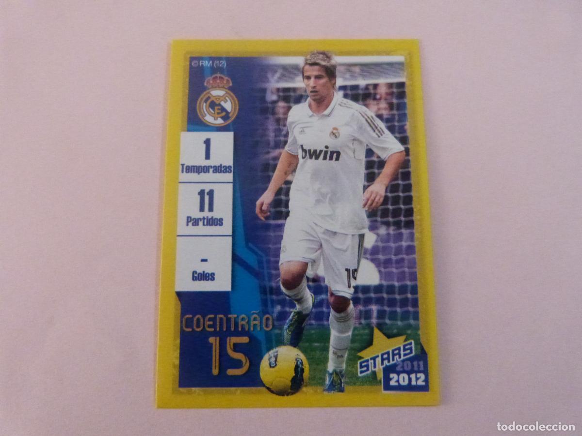Fu&szlig;ball-Sticker: CROMO FUTBOL COENTRAO REAL MADRID C.F. SIN PEGAR N&ordm; 87 ALBUM REAL MADRID C.F. 2011-2012/11-12 PANINI