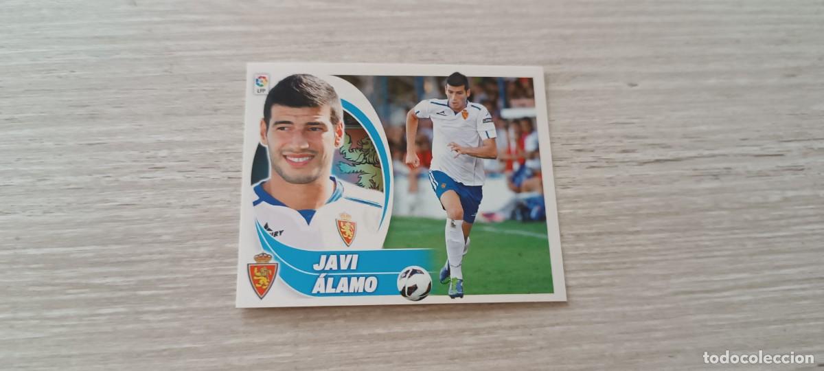 Figurine di Calcio: JAVI ALAMO FICHAJE 25 NUNCA PEGADO LIGA ESTE 2012 2013 12 13
