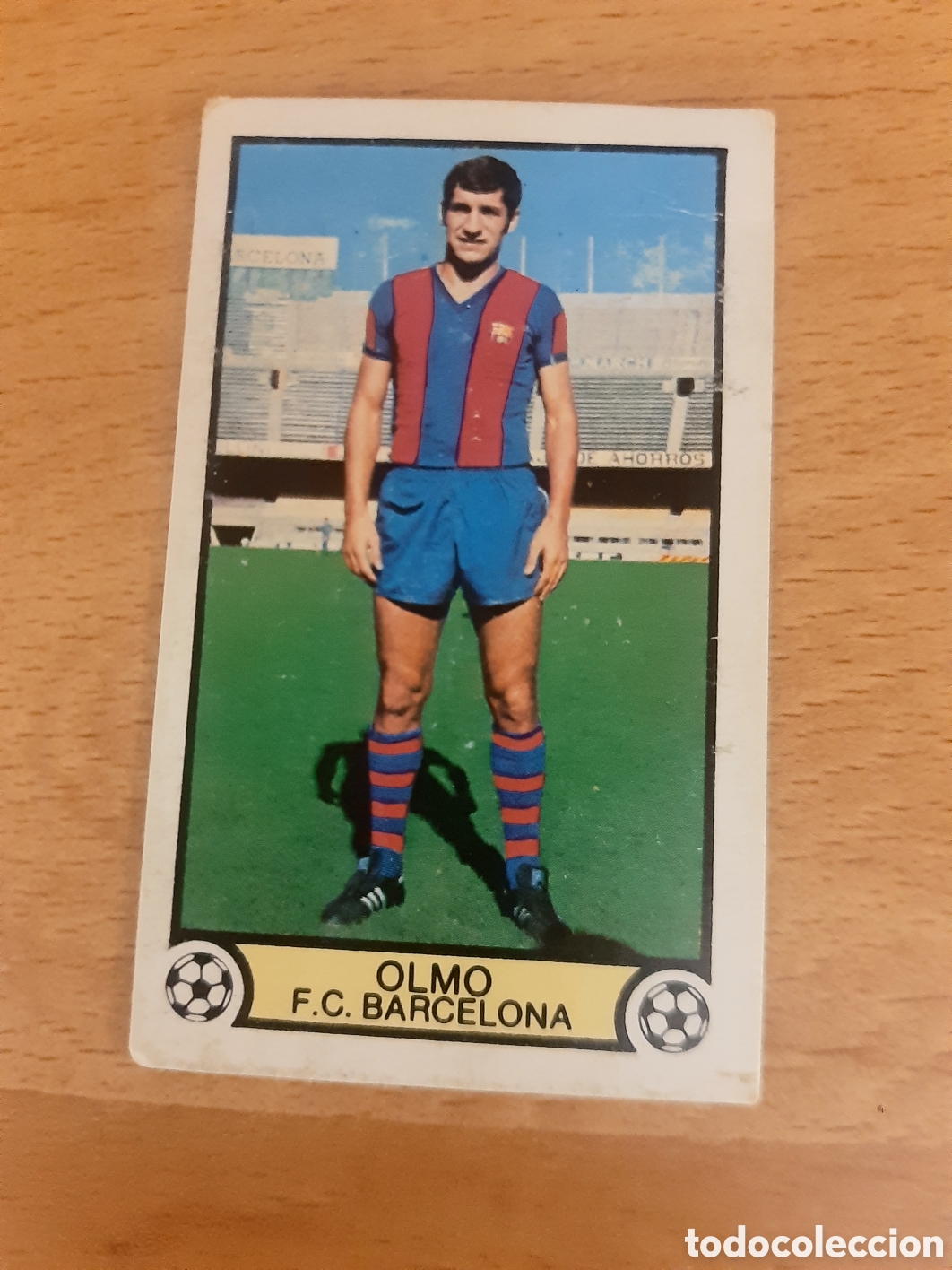 Figurine di Calcio: OLMO.. FC BARCELONA.. DESPEGADO.. ESTE 79 80
