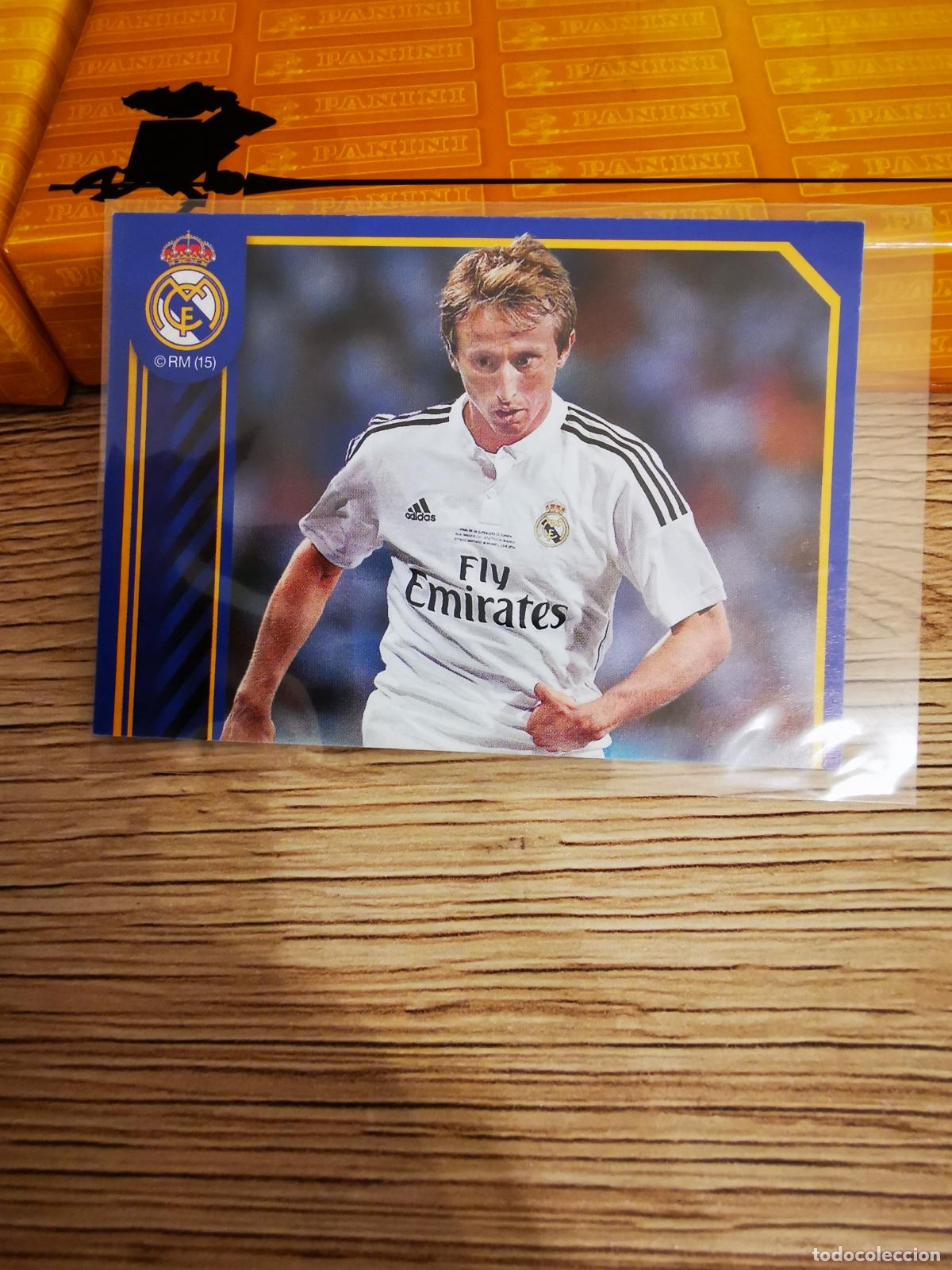 Cromos de f&uacute;tbol: MODRIC PANINI REAL MADRID - Foto 1