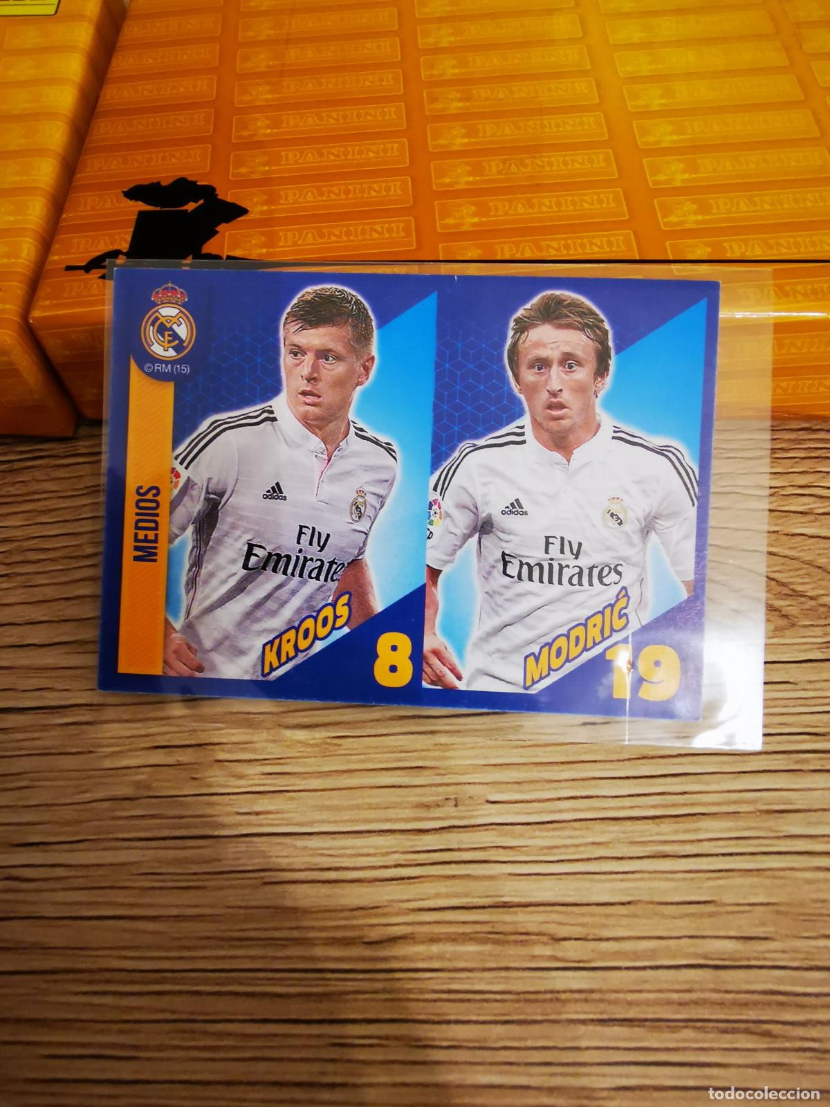 Cromos de f&uacute;tbol: MODRIC PANINI REAL MADRID - Foto 1