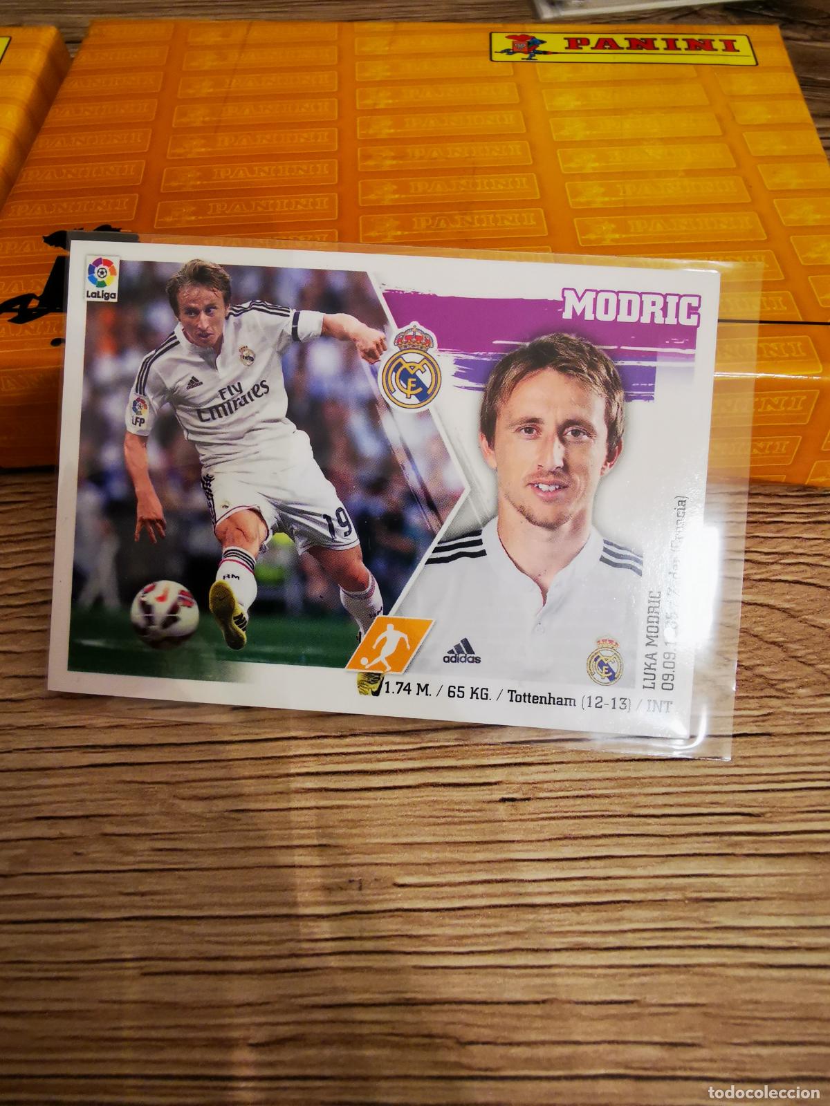 Cromos de f&uacute;tbol: Modric - liga este - real Madrid - Foto 1