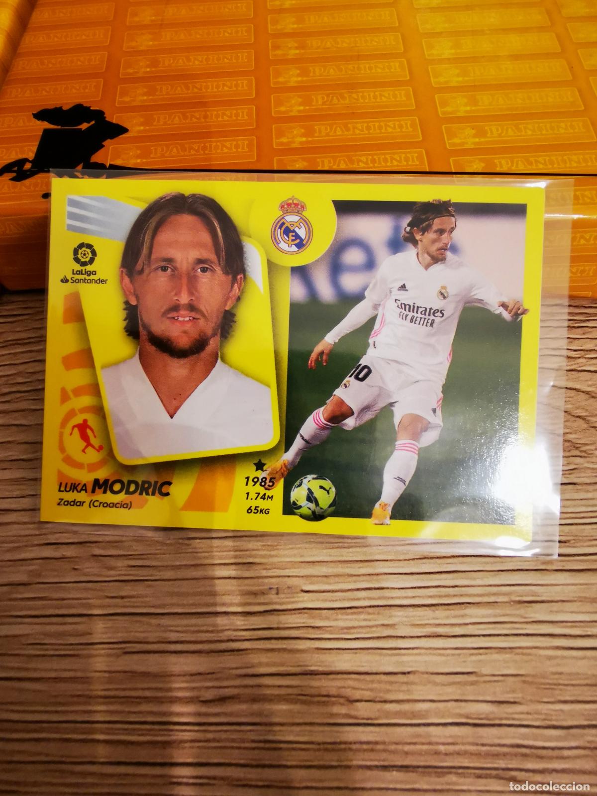 Cromos de f&uacute;tbol: Modric - liga este - real Madrid - Foto 1