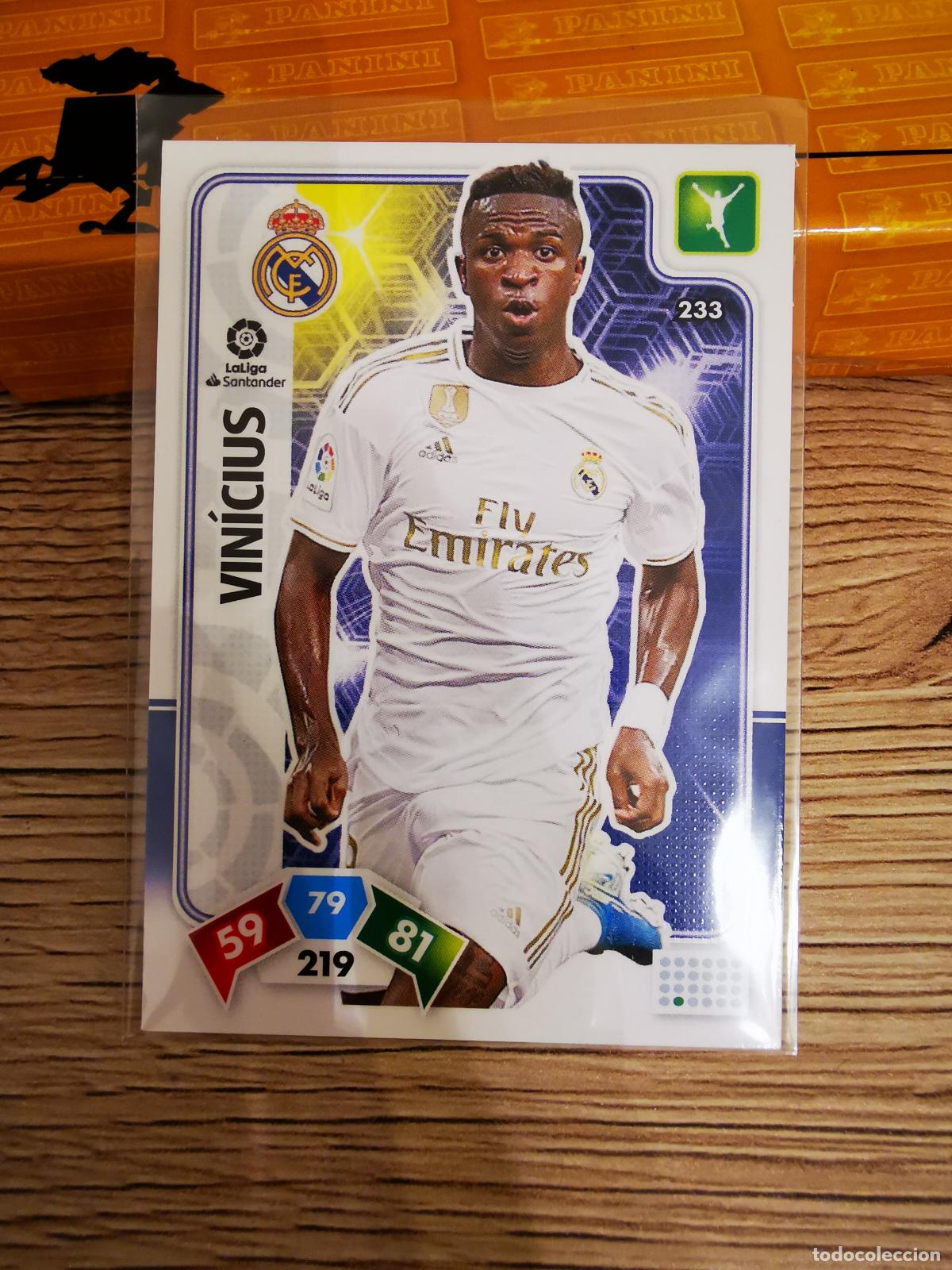 Cromos de f&uacute;tbol: VINICIUS - ADRENALYN - PANINI - Foto 1