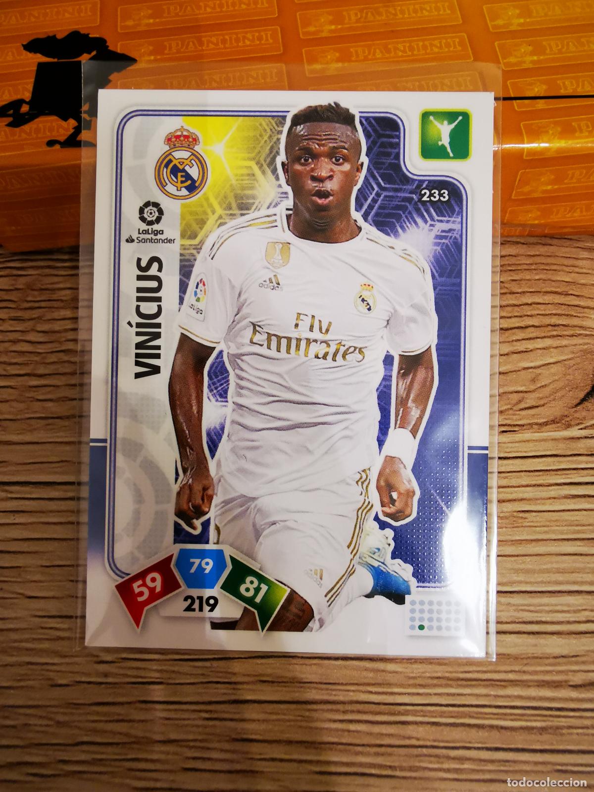 Cromos de f&uacute;tbol: VINICIUS - ADRENALYN - PANINI - Foto 1