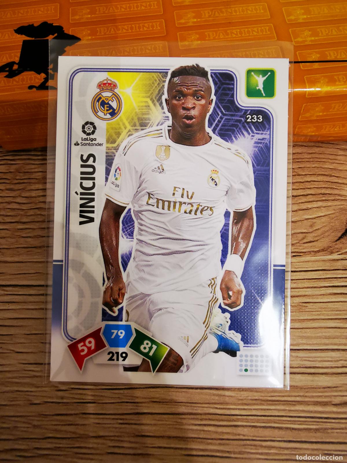 Cromos de f&uacute;tbol: VINICIUS - ADRENALYN - PANINI - Foto 1