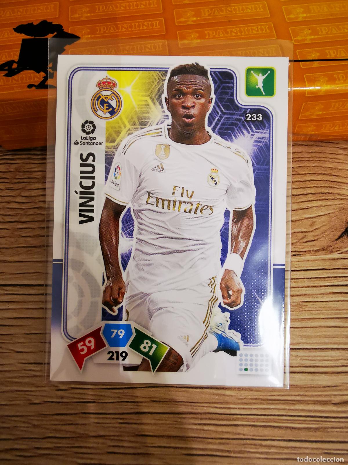 Cromos de f&uacute;tbol: VINICIUS - ADRENALYN - PANINI - Foto 1