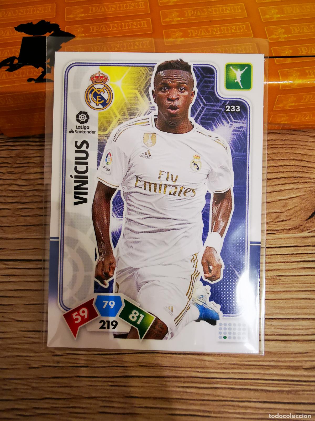 Cromos de f&uacute;tbol: VINICIUS - ADRENALYN - PANINI - Foto 1