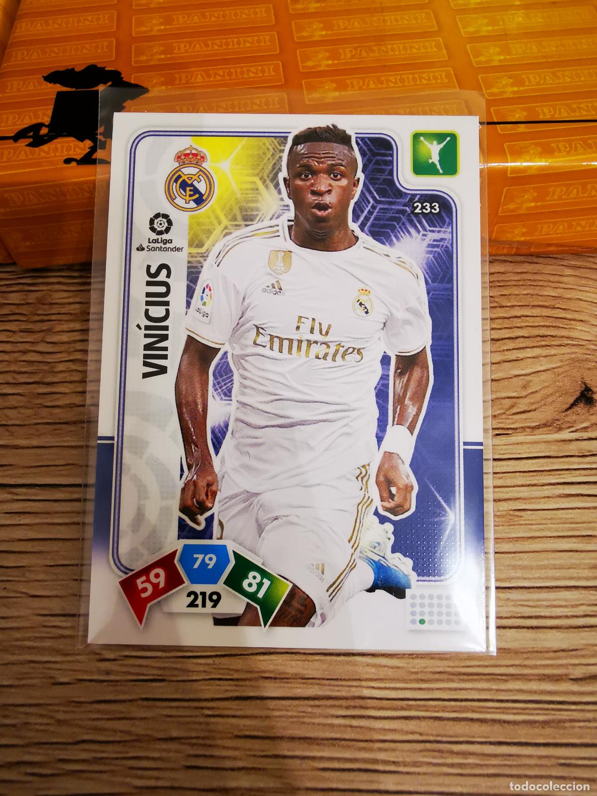 Cromos de f&uacute;tbol: VINICIUS - ADRENALYN - PANINI - Foto 1