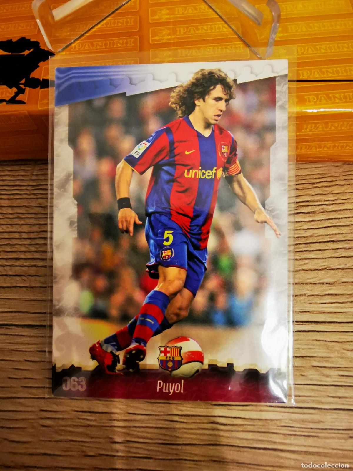 Fu&szlig;ball-Sticker: PUYOL-MUNDICROMO - EDICI&Oacute;N ESTADIO