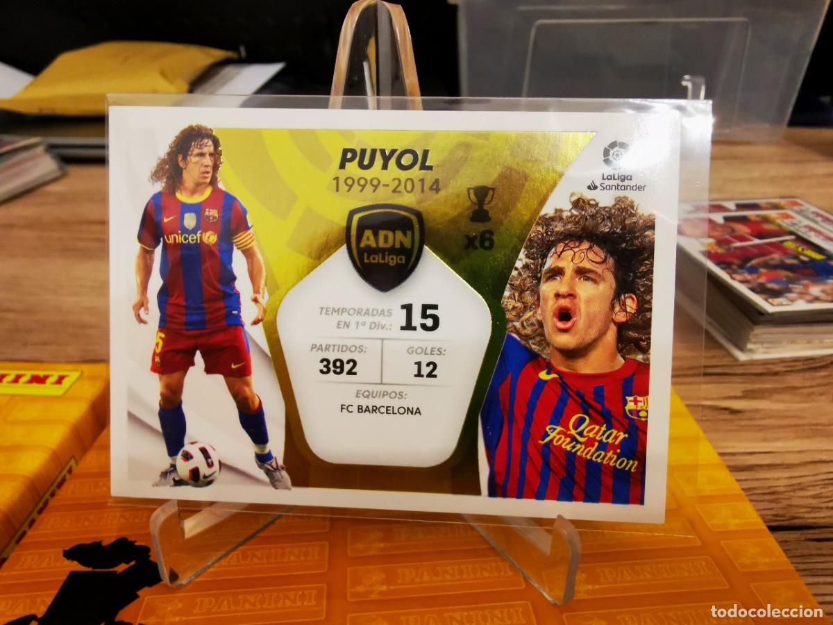 Cromos de f&uacute;tbol: PUYOL - LIGA ESTE-ADN-PANINI - Foto 1