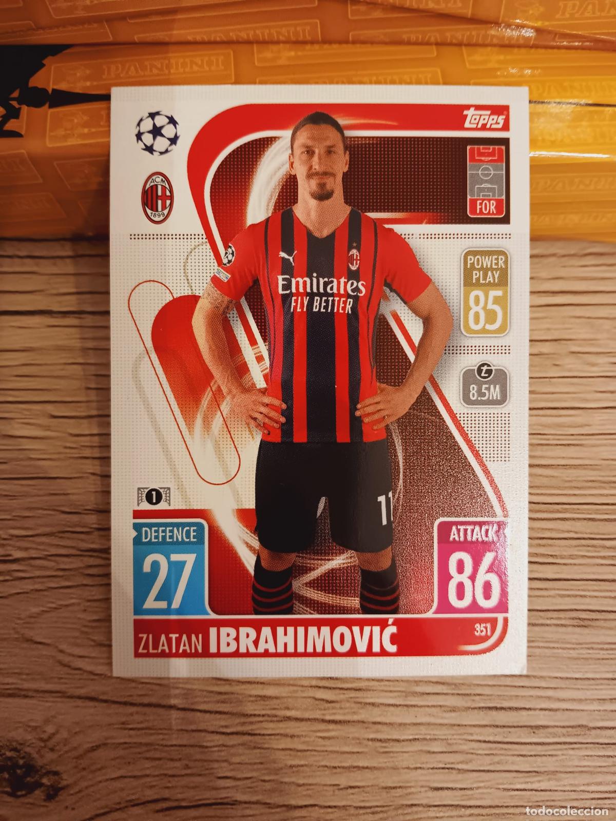 Cartes &agrave; collectionner de Football: IBRAHIMOVICH - MATCH ATTAX - BEST OF THE BEST - TOPPS