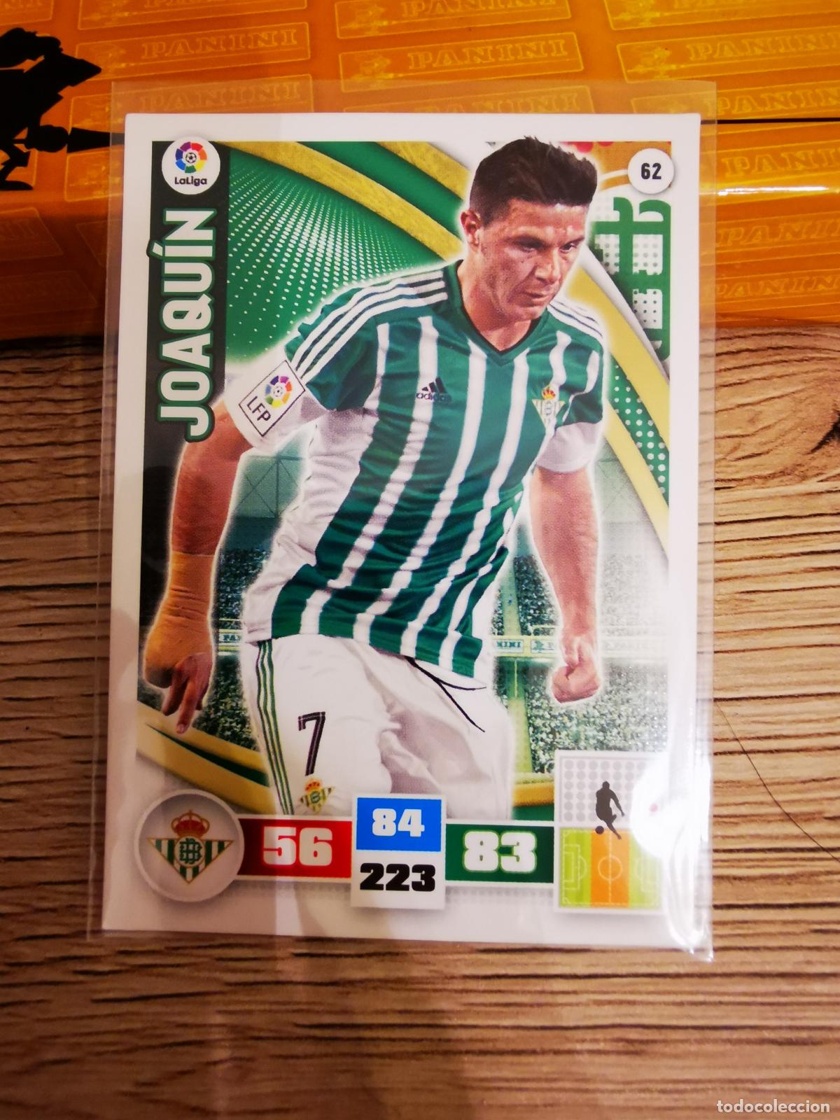 Cromos de f&uacute;tbol: JOAQU&Iacute;N - ADRENALYN XL - PANINI - Foto 1
