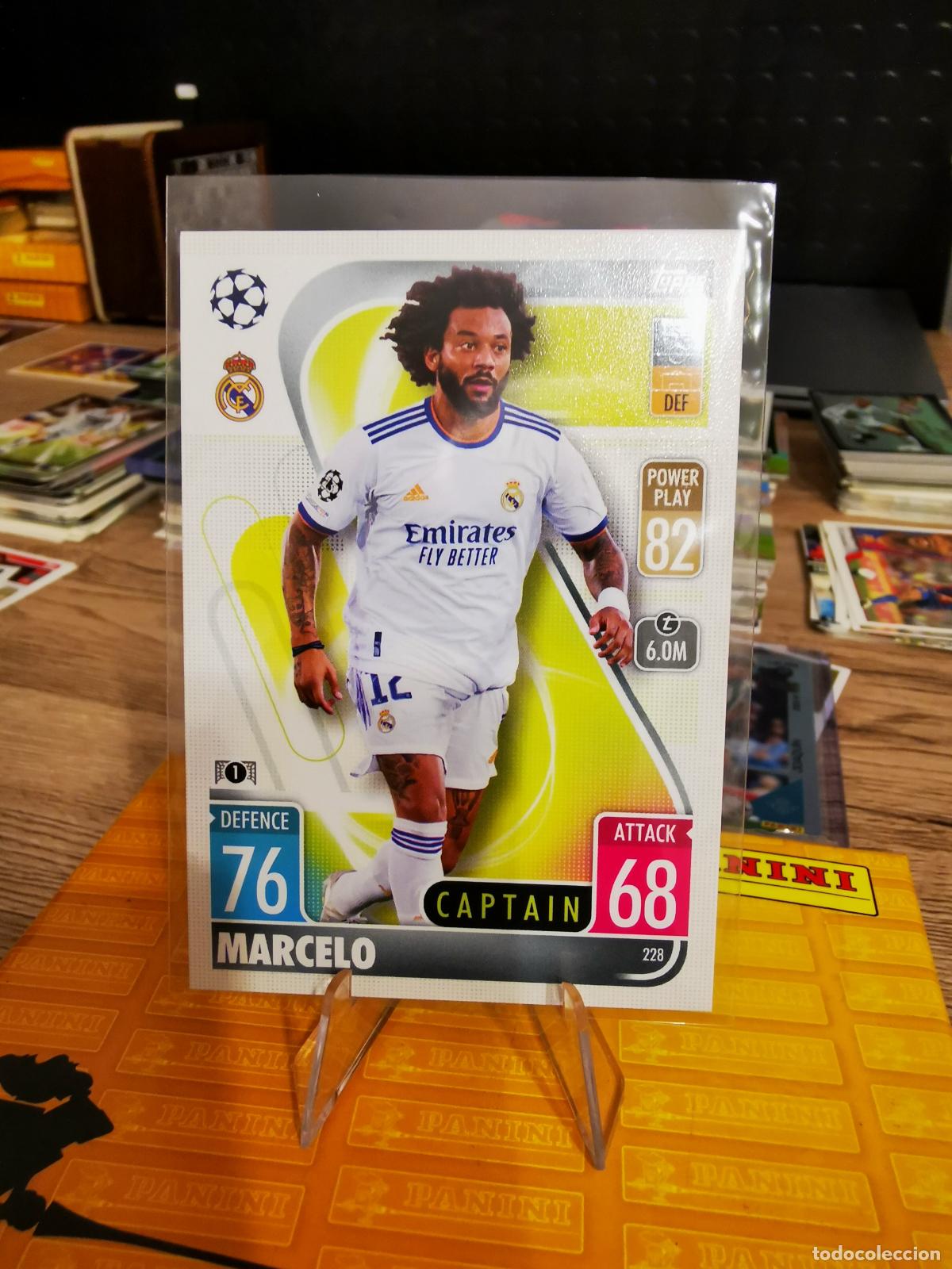 Cromos de f&uacute;tbol: MARCELO - TOPPS - MATCH ATTAX - REAL MADRID - Foto 1