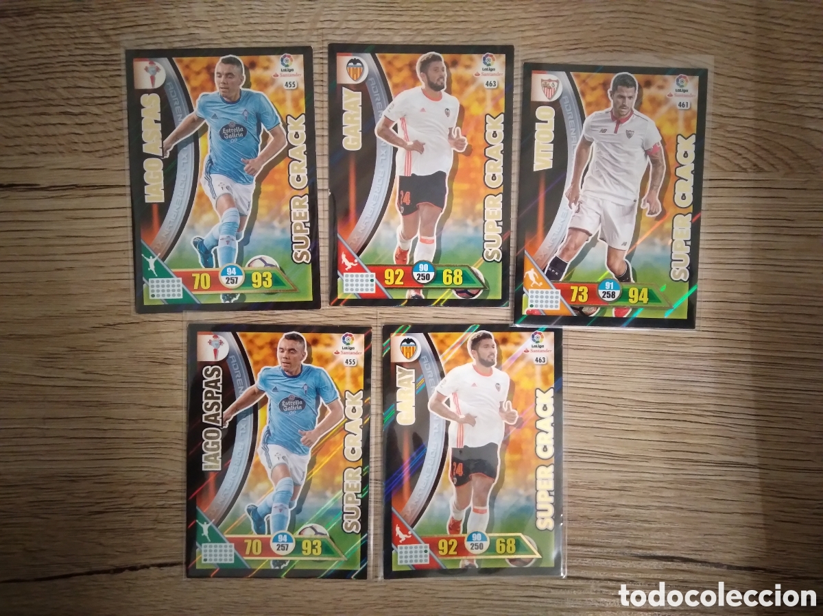 Fu&szlig;ball-Sticker: LOTE 5 SUPER CRACKS - ADRENALYN XL