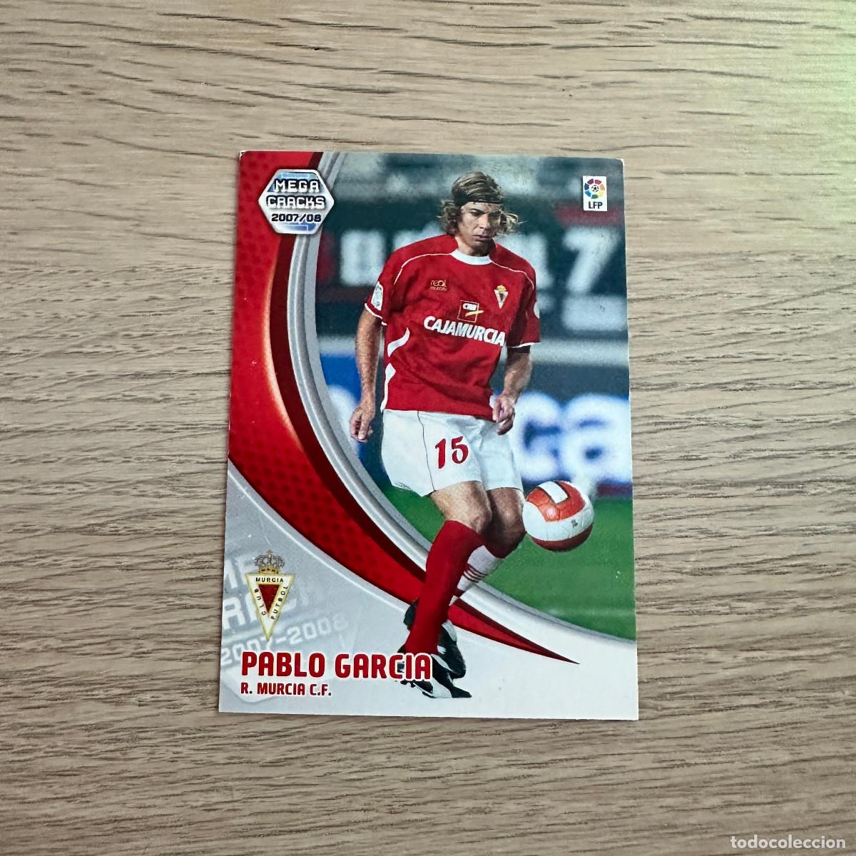 Figurine di Calcio: PABLO GARCIA n&ordm; 208 MURCIA MEGACRACKS LA LIGA PANINI 2007 2008 07 08