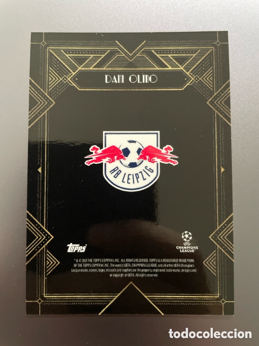 Cromos de f&uacute;tbol: Dani Olmo Legend Topps Deco 2021 Leipzig - Foto 2